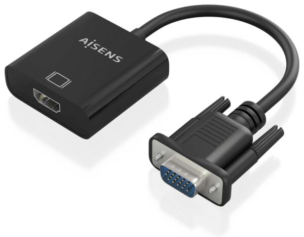 CABLE CONVERSOR AISENS SVGA/M+JACK 3.5/H+USB MICROB/H A HDMI A/H 20CM
