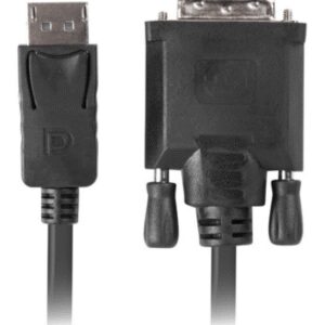 CABLE DISPLAYPORT LANBERG MACHO/DVI-D MACHO 24+1 1.8M NEGRO