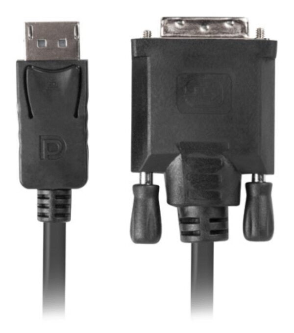 CABLE DISPLAYPORT LANBERG MACHO/DVI-D MACHO 24+1 1.8M NEGRO