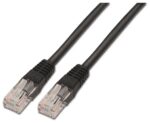 CABLE RED AISENS LATIGUILLO RJ45 CAT.5E UTP AWG24 NEGRO 3.0M