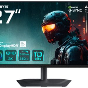 MONITOR GIGABYTE GAMMING MO27Q2A 27" QHD 2K QD-OLED 280HZ