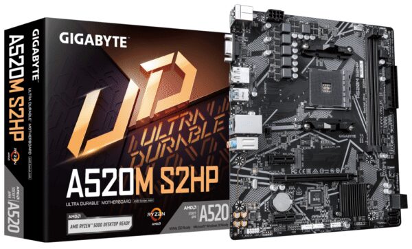 PLACA BASE GIGABYTE A520M S2HP AM4 DDR4