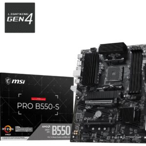 PLACA BASE MSI PRO B550-S AM4 DDR4