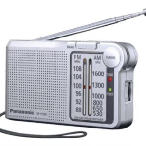 RADIO PORTATIL PANASONIC RF-P150DEG-S BATER¦A DE LARGA DURAC