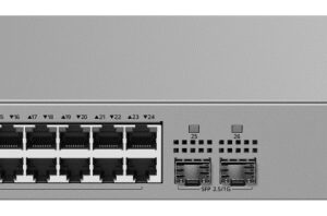 SWITCH RUIJIE REYEE ES224GC2MS 24P GIGABIT 2SFP 2,5G CLOUD