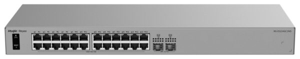 SWITCH RUIJIE REYEE ES224GC2MS 24P GIGABIT 2SFP 2,5G CLOUD
