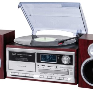 TOCADISCOS TREVI TT 1072 DAB TURNTABLE +DAB+AW+ENCODING DARK WOOD