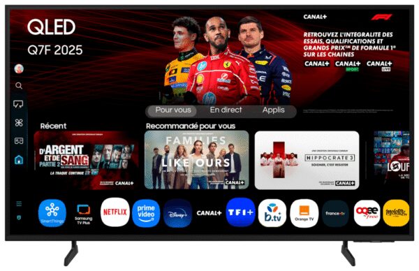 TV SAMSUNG AI QLED 65" TQ65Q7FAAUXXC UHD 4K QUANTUM HDR TIZEN